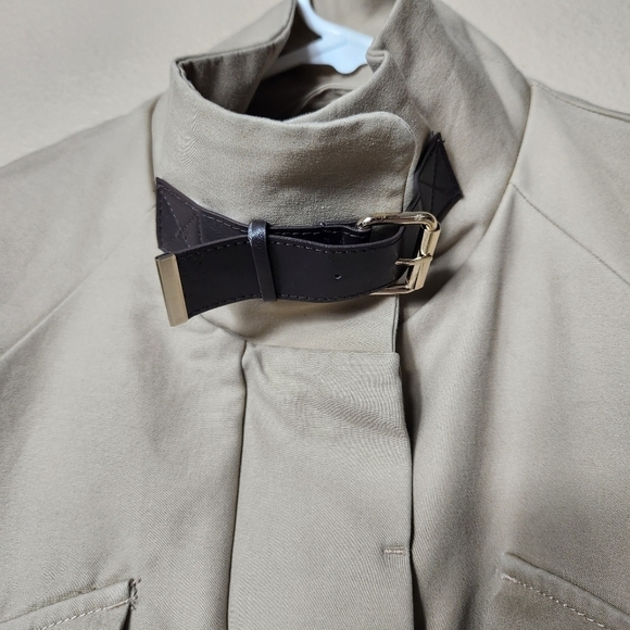 Mango MNG Womens Tan Utility Jacket-Size M (NWT) - Picture 2 of 13